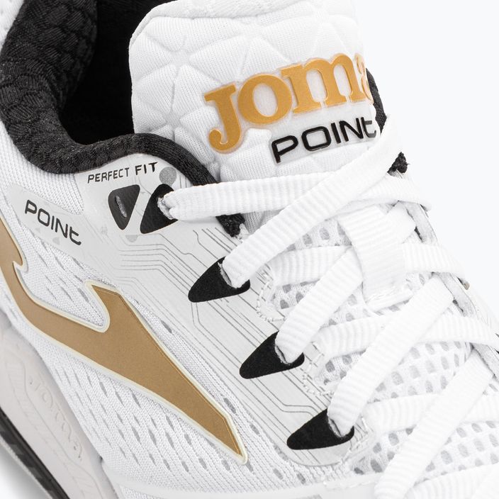 Ανδρικά παπούτσια τένις Joma Point λευκό/χρυσό 8