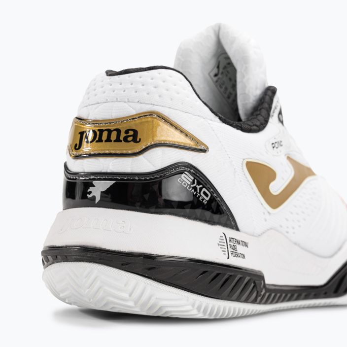Ανδρικά παπούτσια τένις Joma Point λευκό/χρυσό 9