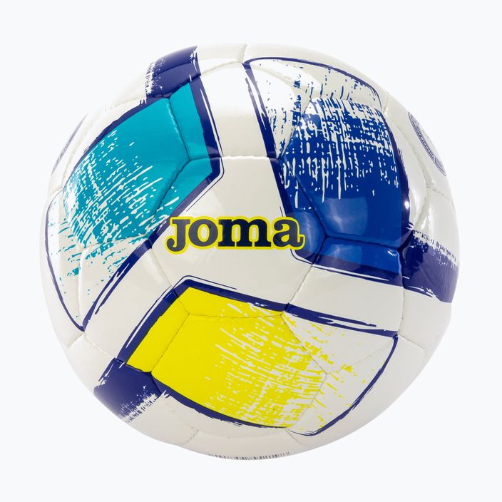 Joma Dali II ποδοσφαίρου λευκό/φθοριοπορτοκαλί/κίτρινο μέγεθος 4