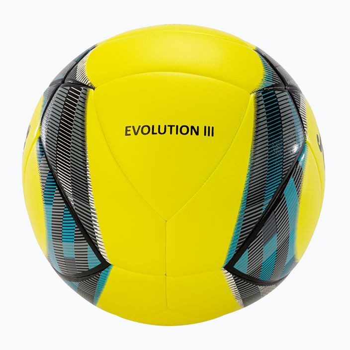 Joma Evolution III ποδοσφαίρου κίτρινο/μαύρο/μπλε μέγεθος 5 3