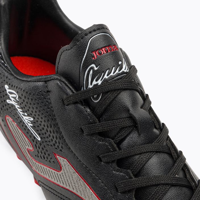 Joma Aguila AG ανδρικά ποδοσφαιρικά παπούτσια μαύρο/κόκκινο 8