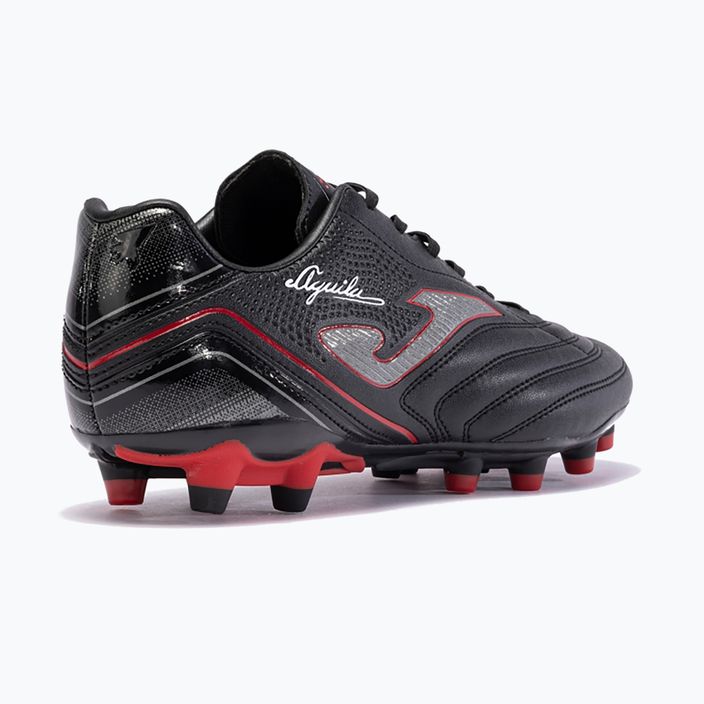 Ανδρικά ποδοσφαιρικά παπούτσια Joma Aguila FG μαύρο/κόκκινο 13