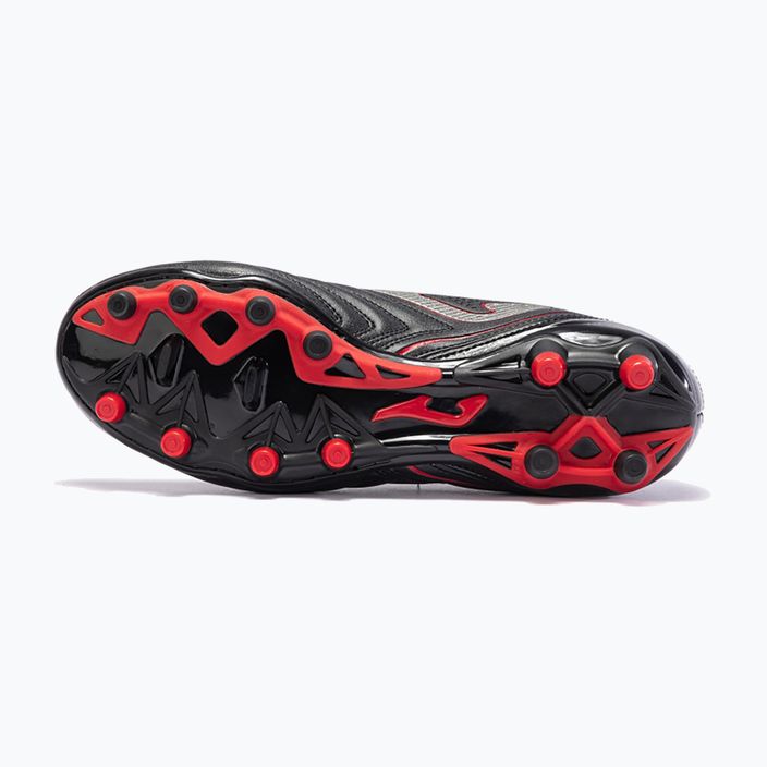 Ανδρικά ποδοσφαιρικά παπούτσια Joma Aguila FG μαύρο/κόκκινο 14