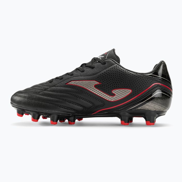 Ανδρικά ποδοσφαιρικά παπούτσια Joma Aguila FG μαύρο/κόκκινο 10