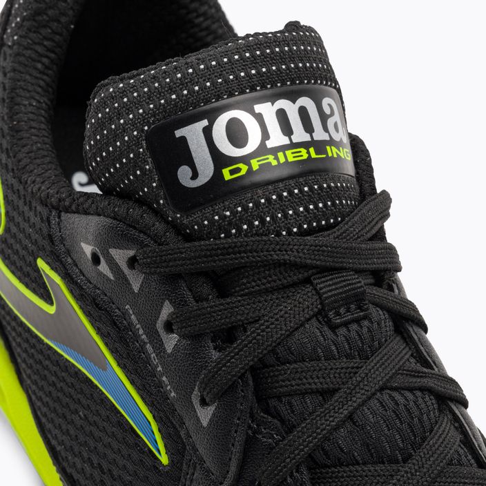 Ανδρικά ποδοσφαιρικά παπούτσια Joma Dribling IN black/lemon fluor 9