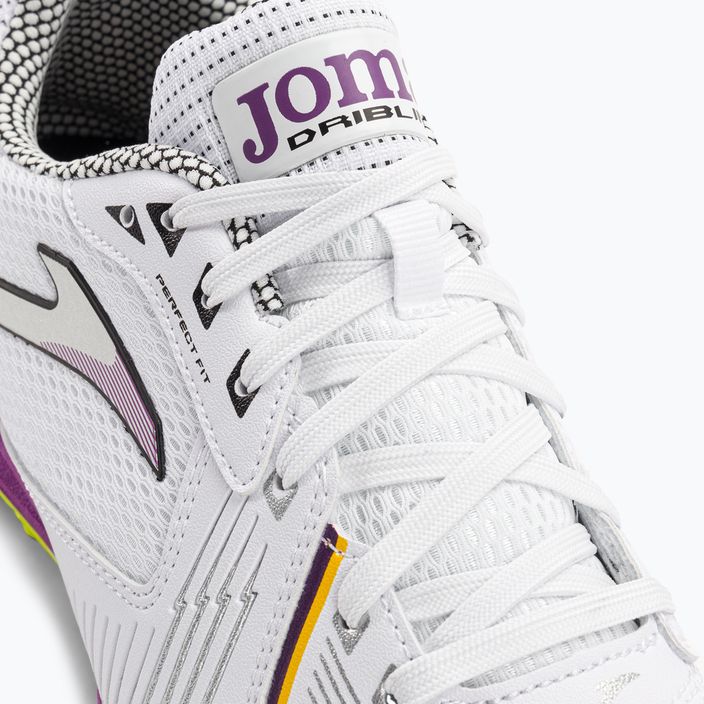 Ανδρικά ποδοσφαιρικά παπούτσια Joma Dribling TF άσπρο/μαύρο 9