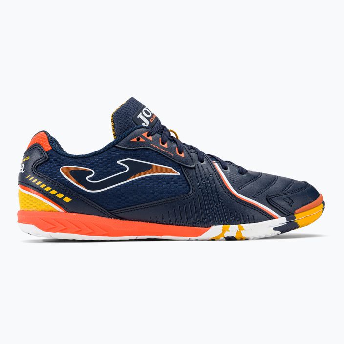 Ανδρικά ποδοσφαιρικά παπούτσια Joma Dribling IN navy/orange 2