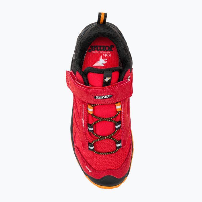 Joma Quito Jr 2306 κόκκινα παιδικά παπούτσια για τρέξιμο 6