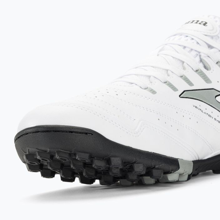 Ανδρικά ποδοσφαιρικά παπούτσια Joma Maxima TF λευκά 8