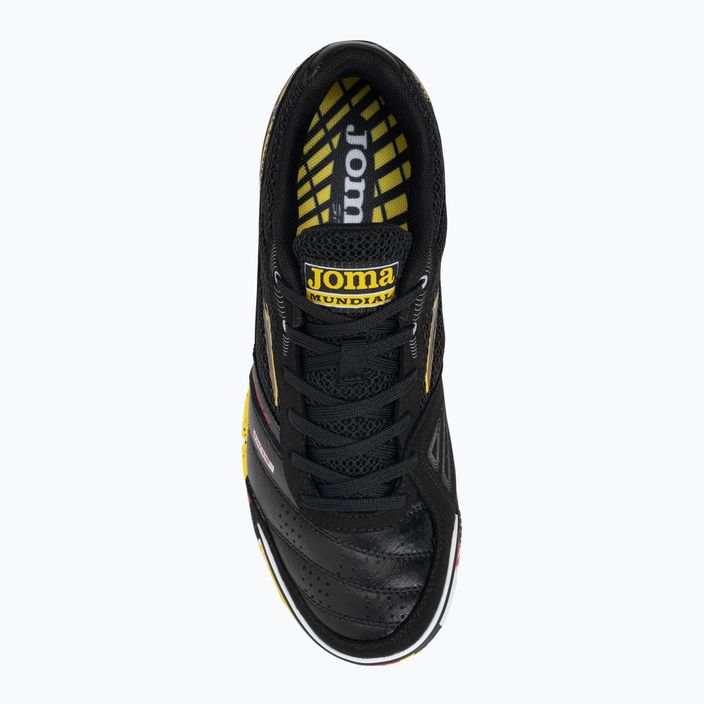 Ανδρικά ποδοσφαιρικά παπούτσια Joma Mundial IN μαύρο/πορτοκαλί 6