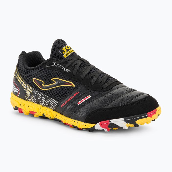 Ανδρικά ποδοσφαιρικά παπούτσια Joma Mundial TF μαύρο/πορτοκαλί