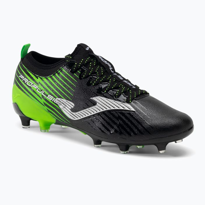 Joma Propulsion Cup FG μαύρο/πράσινο φθοριούχο ανδρικά ποδοσφαιρικά παπούτσια