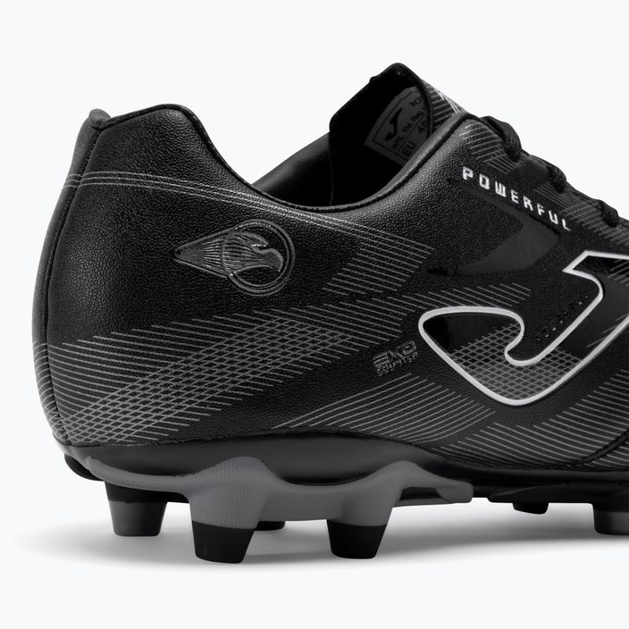 Ανδρικά ποδοσφαιρικά παπούτσια Joma Powerful FG μαύρο 9