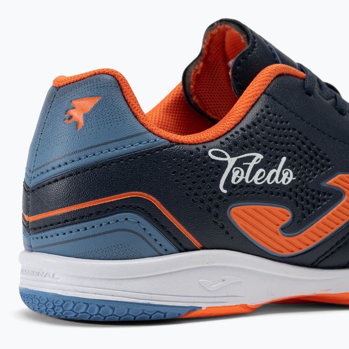 Παιδικά ποδοσφαιρικά παπούτσια Joma Toledo Jr IN navy/orange 9