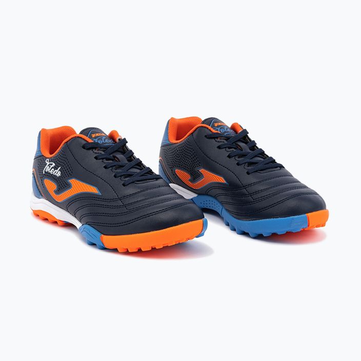Παιδικά ποδοσφαιρικά παπούτσια Joma Toledo Jr TF navy/orange 12