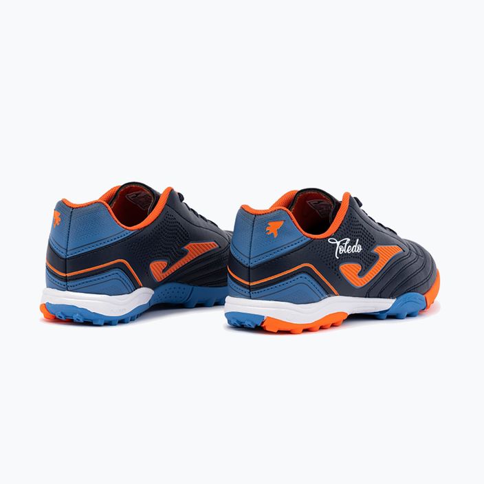 Παιδικά ποδοσφαιρικά παπούτσια Joma Toledo Jr TF navy/orange 13