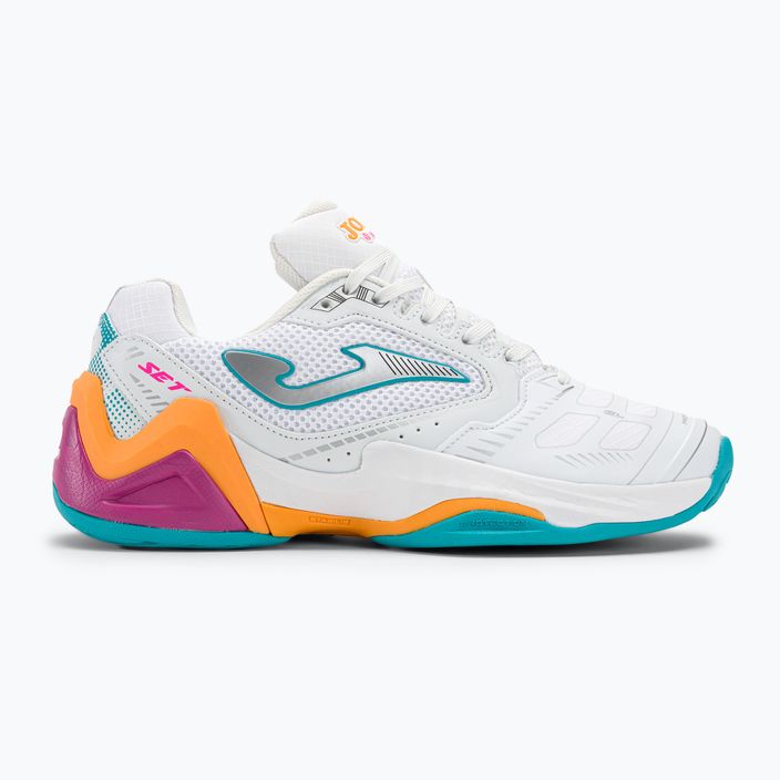 Γυναικεία παπούτσια τένις Joma Set Lady AC λευκό/πορτοκαλί 2