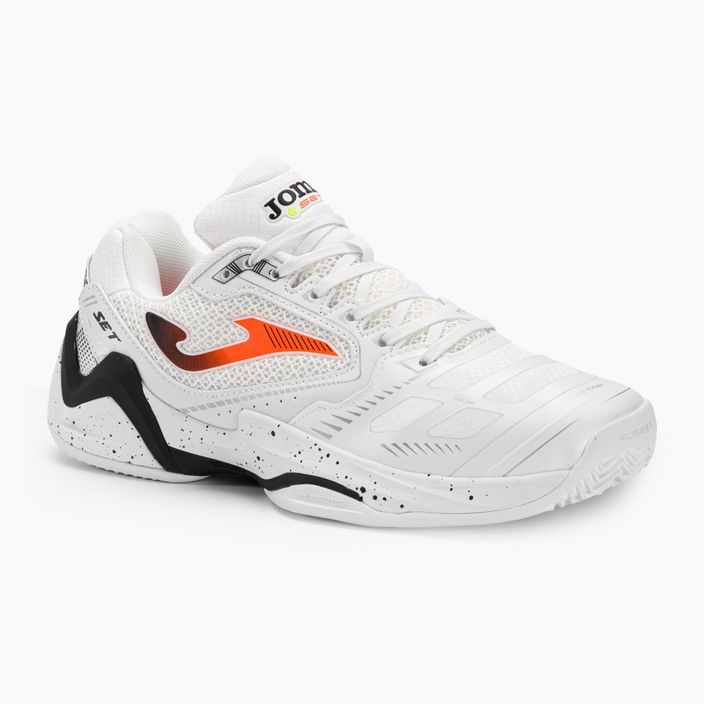 Ανδρικά παπούτσια τένις Joma Set λευκό/πορτοκαλί/μαύρο