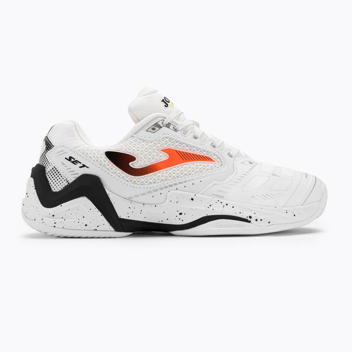 Ανδρικά παπούτσια τένις Joma Set λευκό/πορτοκαλί/μαύρο 2