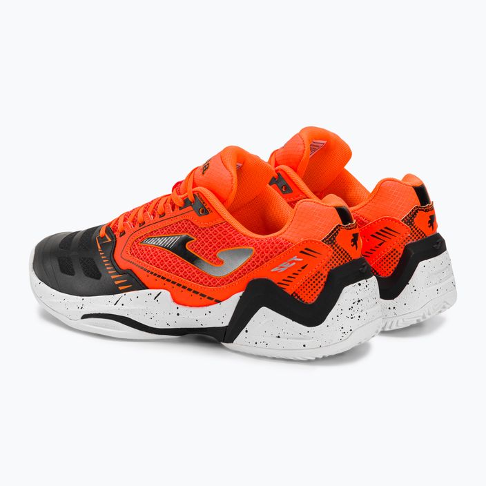 Ανδρικά παπούτσια τένις Joma Set πορτοκαλί/μαύρο 3