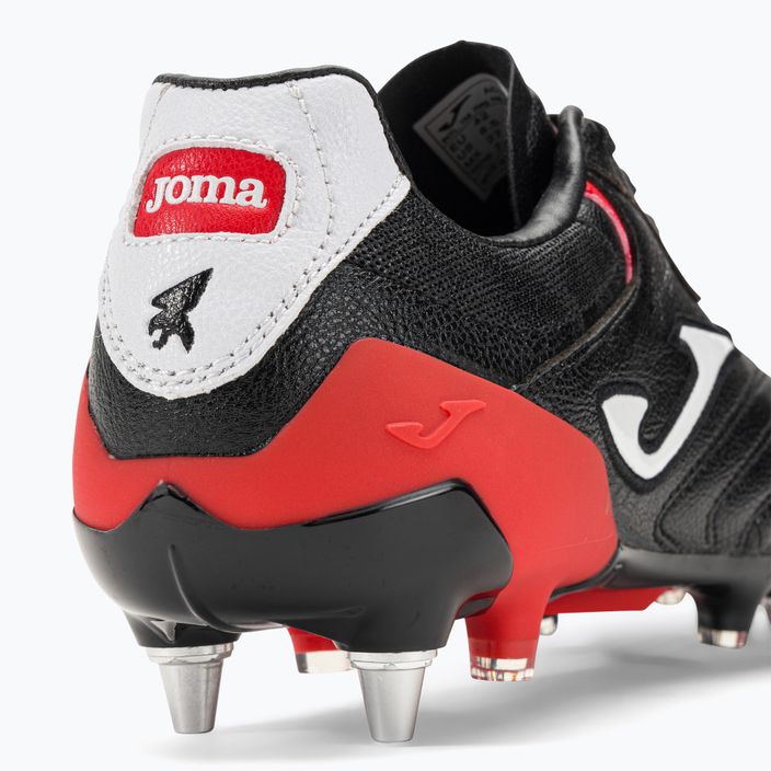 Ανδρικά ποδοσφαιρικά παπούτσια Joma Aguila Cup SG μαύρο/κόκκινο 9