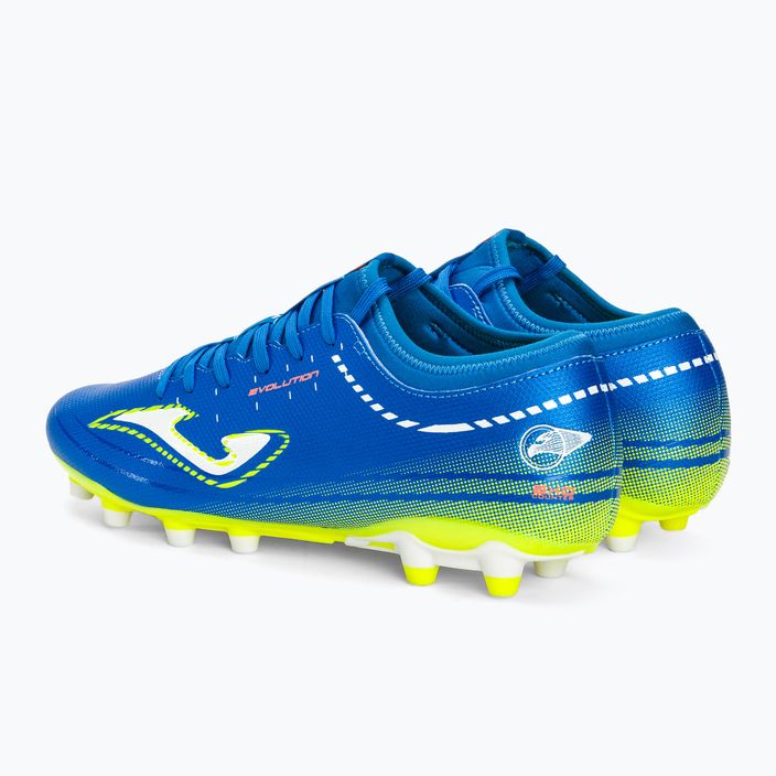 Ανδρικά ποδοσφαιρικά παπούτσια Joma Evolution FG βασιλικό 3