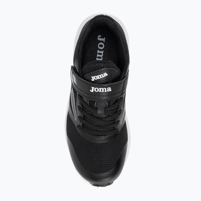 Παιδικά παπούτσια τρεξίματος Joma Elite μαύρο/λευκό 6