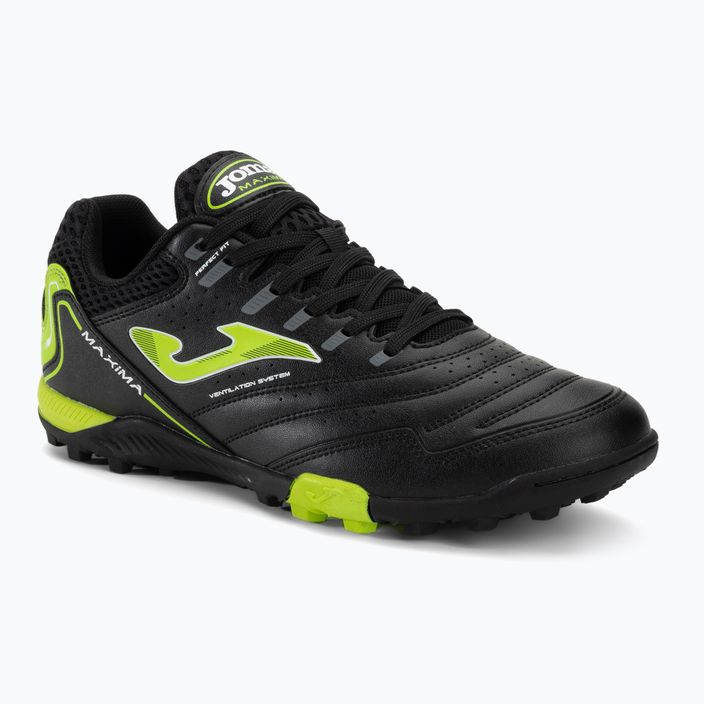 Ανδρικά ποδοσφαιρικά παπούτσια Joma Maxima TF μαύρο/πράσινο