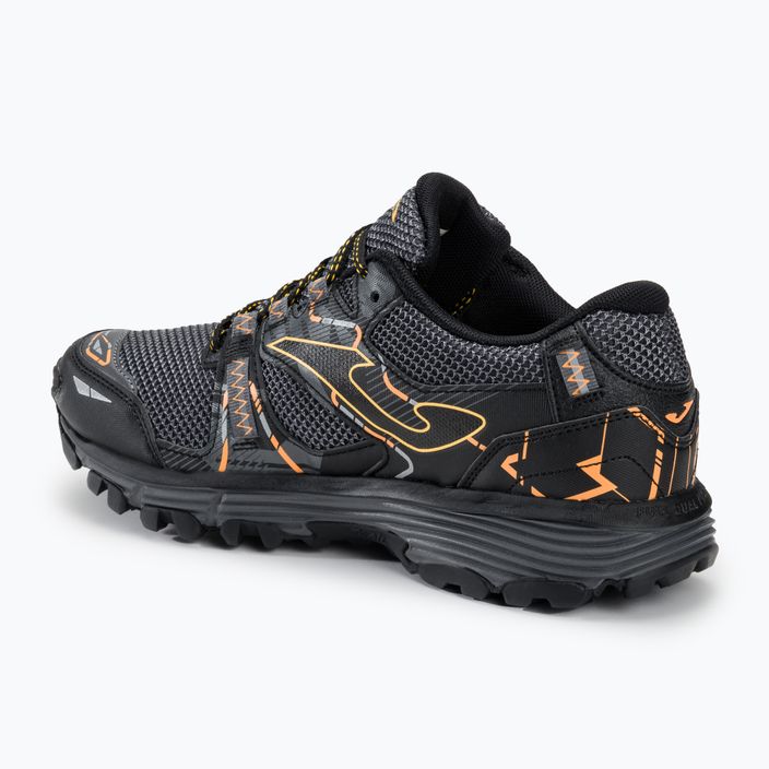 Joma Shock ανδρικά παπούτσια για τρέξιμο σκούρο γκρι 3