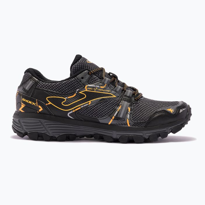 Joma Shock ανδρικά παπούτσια για τρέξιμο σκούρο γκρι 8