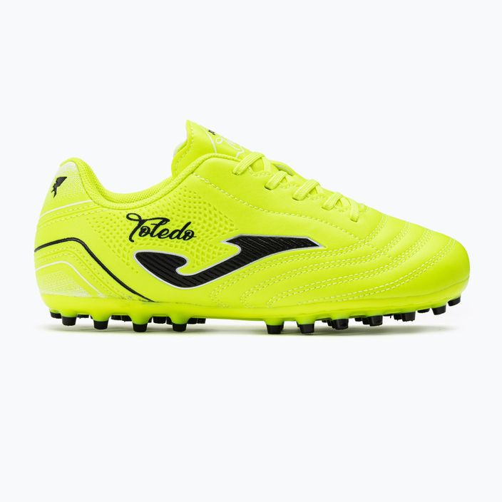 Παιδικά ποδοσφαιρικά παπούτσια Joma Toledo Jr AG lemon fluor 2