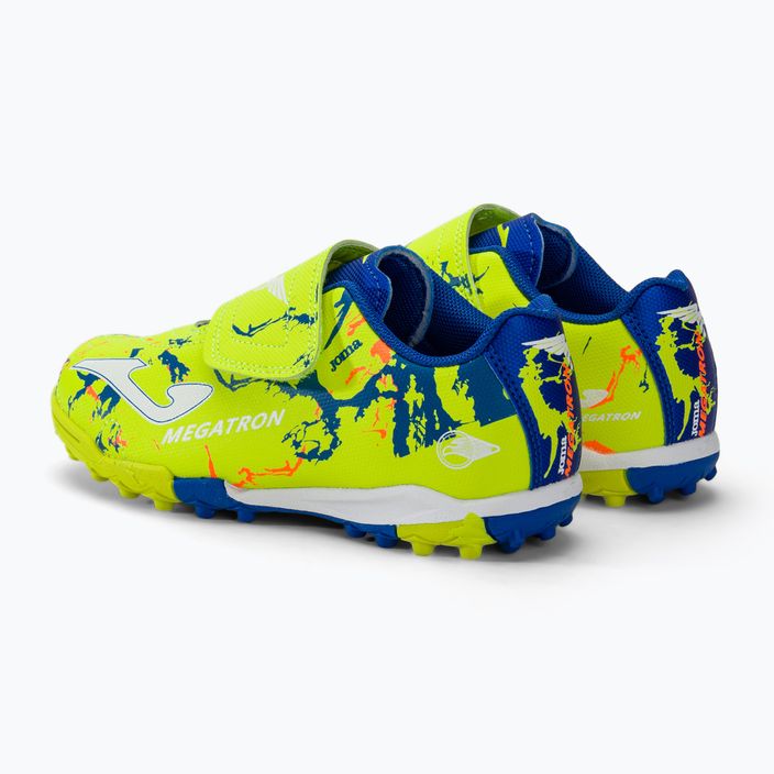 Joma Megatron Jr TF παιδικά ποδοσφαιρικά παπούτσια lemon fluor 3