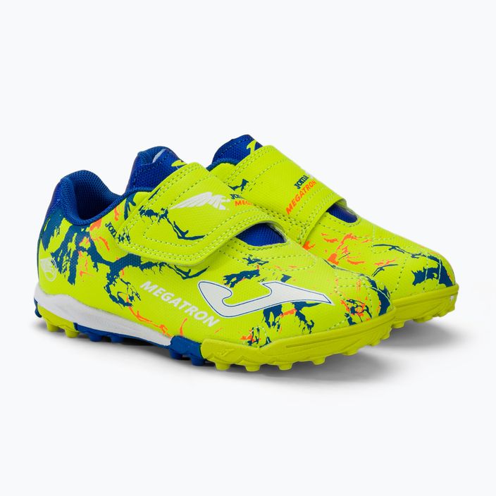 Joma Megatron Jr TF παιδικά ποδοσφαιρικά παπούτσια lemon fluor 4
