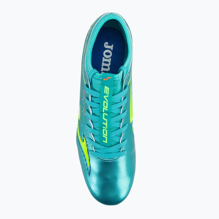 Ανδρικά ποδοσφαιρικά παπούτσια Joma Evolution FG τυρκουάζ 6