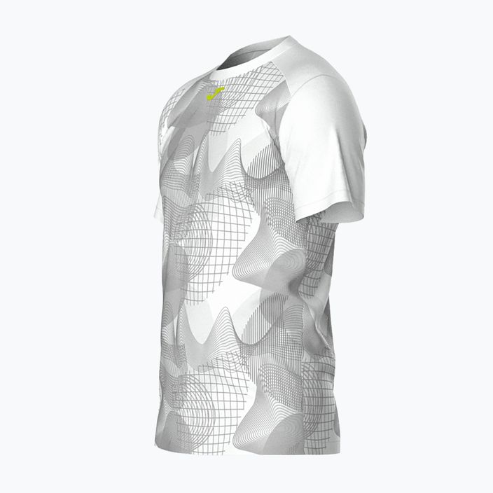Ανδρικό μπλουζάκι τένις Joma Challenge λευκό 3