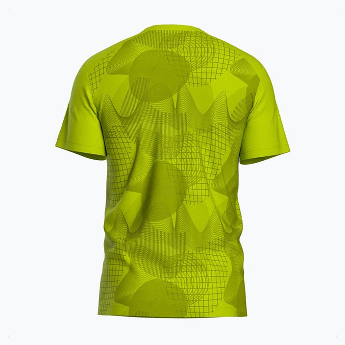 Ανδρικό μπλουζάκι τένις Joma Challenge κίτρινο 2