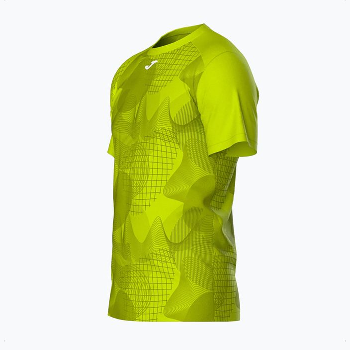 Ανδρικό μπλουζάκι τένις Joma Challenge κίτρινο 3