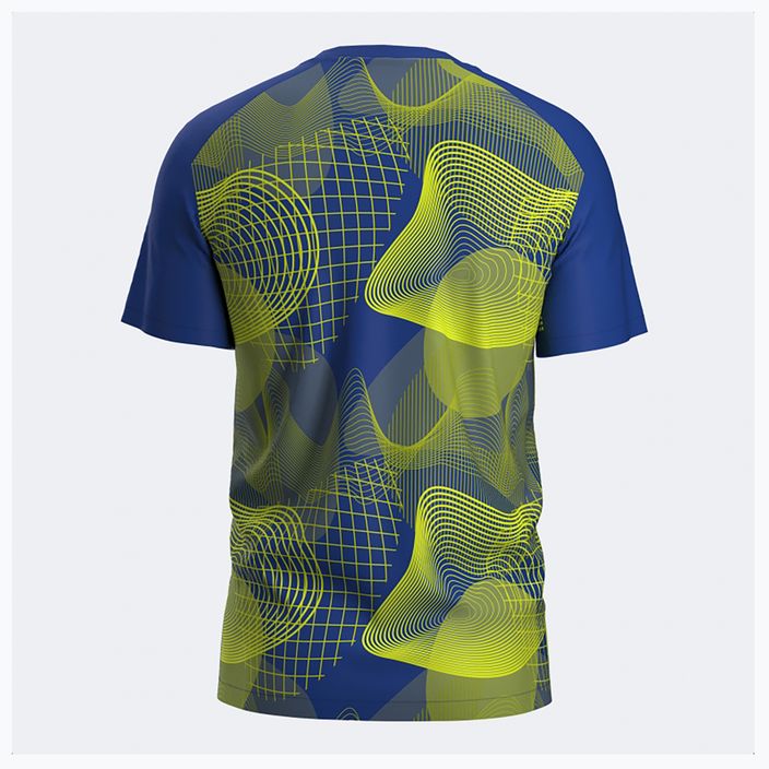 Ανδρικό μπλουζάκι τένις Joma Challenge μπλε 2