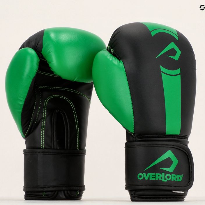 Overlord Boxer Gloves μαύρο-πράσινο 100003-GR 11