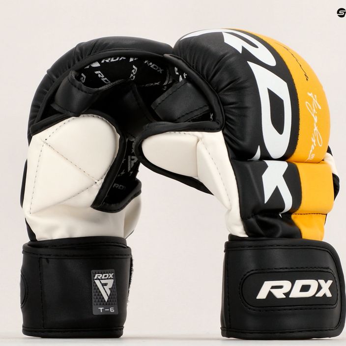 RDX γάντι πάλης REX T6 Plus κίτρινο 10