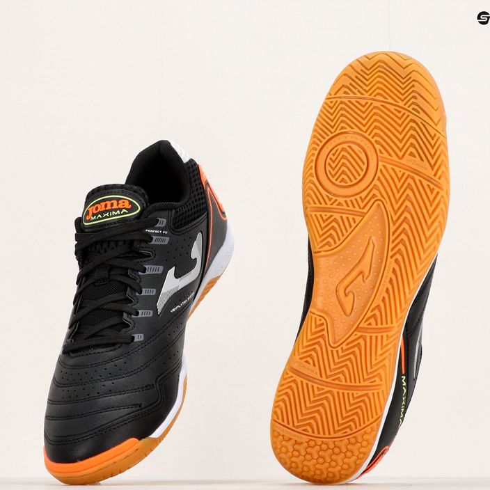 Ανδρικά ποδοσφαιρικά παπούτσια Joma Maxima IN μαύρο/πορτοκαλί 12