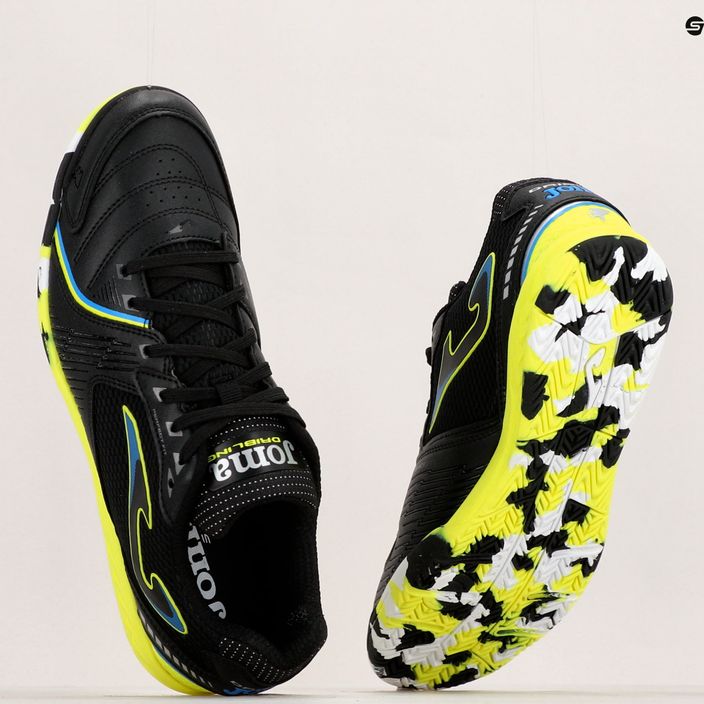 Ανδρικά ποδοσφαιρικά παπούτσια Joma Dribling IN black/lemon fluor 12