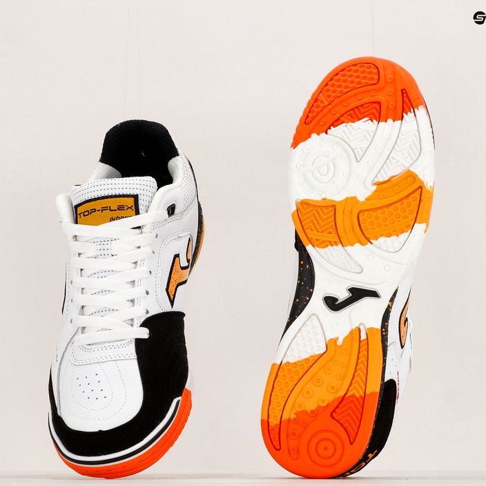 Ανδρικά ποδοσφαιρικά παπούτσια Joma Top Flex IN λευκό/μαύρο 17