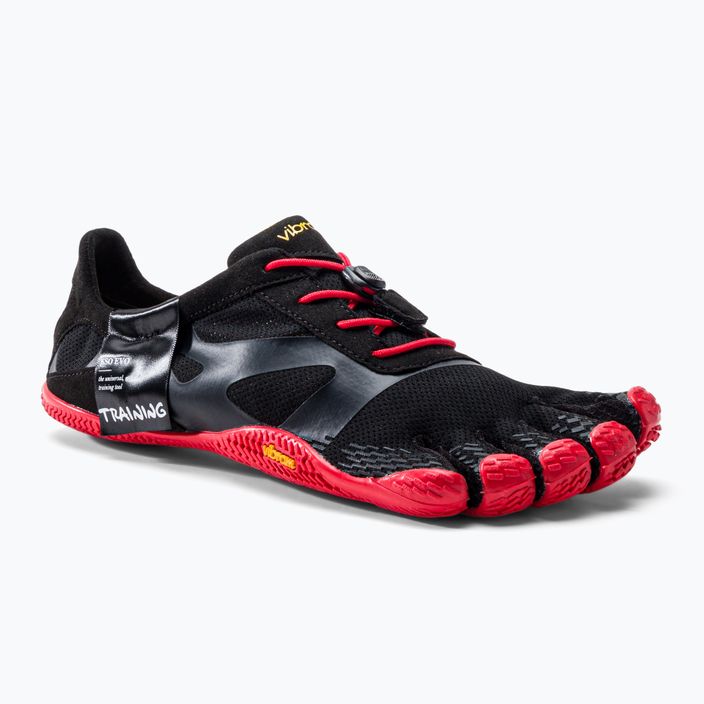 Ανδρικά παπούτσια Vibram Fivefingers KSO Evo μαύρο και κόκκινο 18M0701
