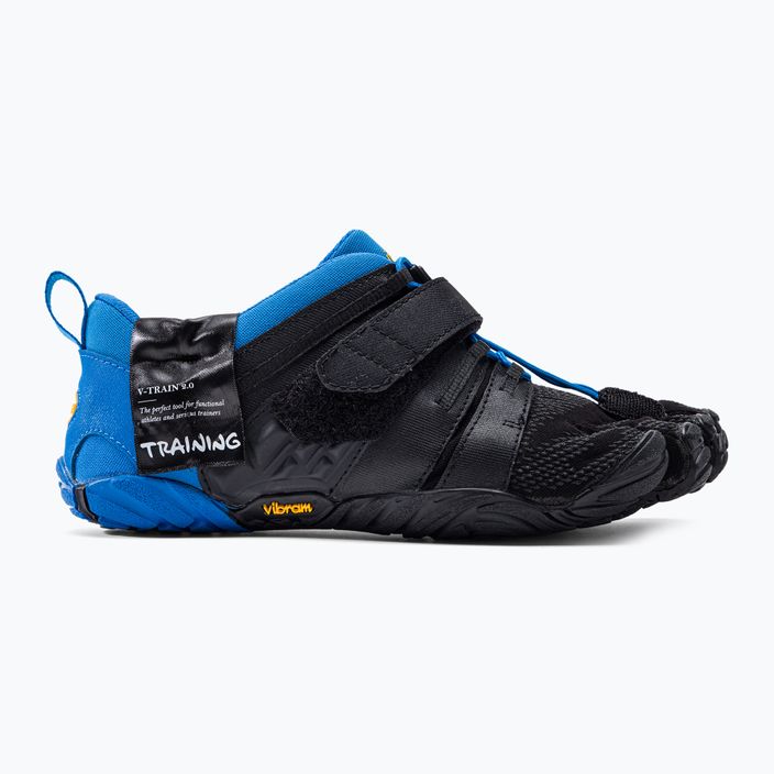 Ανδρικά παπούτσια προπόνησης Vibram Fivefingers V-Train 2.0 μαύρο-μπλε 20M770340 2