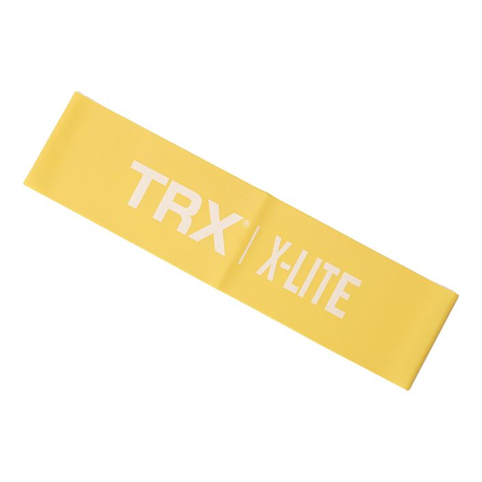 TRX Mini Band X-Lite κίτρινο καουτσούκ γυμναστικής EXMNBD-12-XLT
