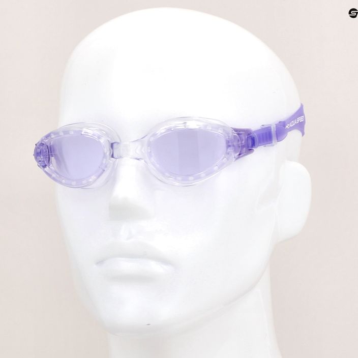 AQUA-SPEED Eta γυαλιά κολύμβησης μοβ/διαφανή 646-09 7