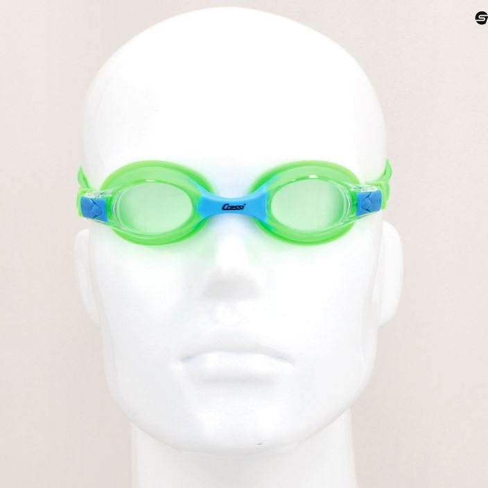 Cressi Dolphin 2.0 πράσινα/μπλε παιδικά γυαλιά κολύμβησης USG010203G 7