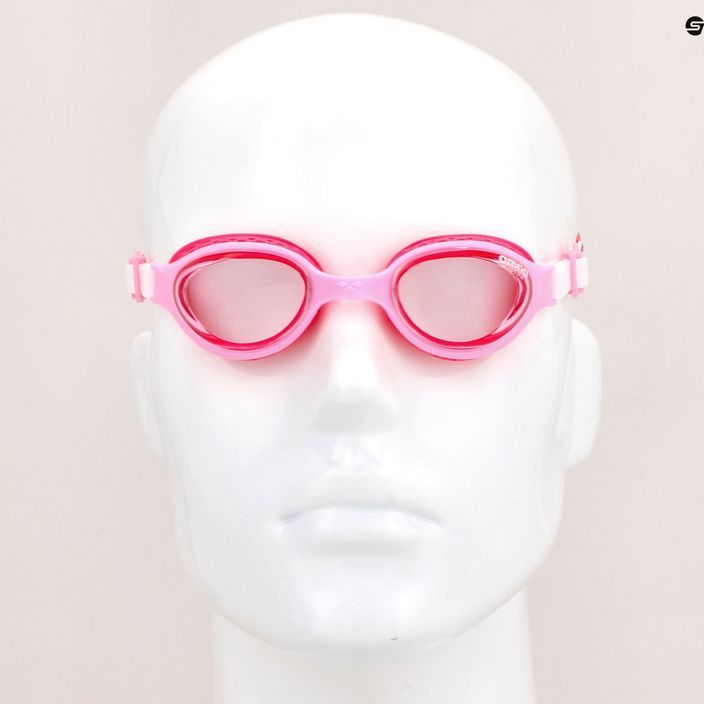Παιδικά γυαλιά κολύμβησης Arena Air Junior διάφανα/ροζ 005381/102 14