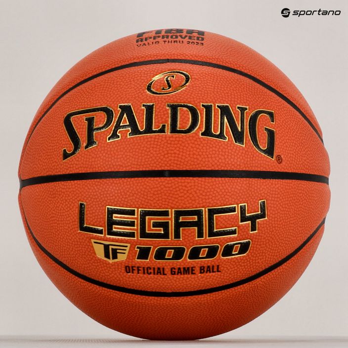 Spalding TF-1000 Legacy Logo FIBA μπάσκετ 76963Z μέγεθος 7 5